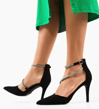 Pantofi cu toc Beanna Negri imagine