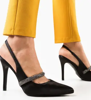 Pantofi cu toc Calvin Negri imagine