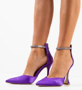 Pantofi cu toc Ellya Mov imagine