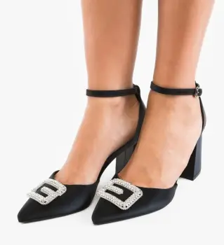 Pantofi cu toc Gimi Negri imagine