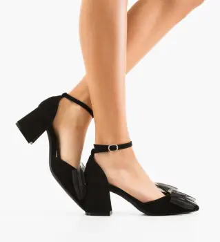 Pantofi cu toc Grandejira Negri imagine