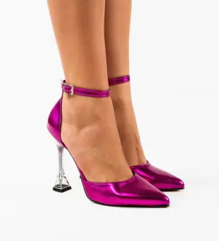 Pantofi cu toc Kane Fuchsia imagine