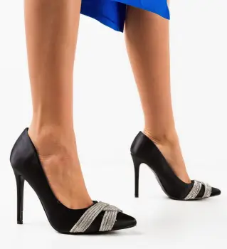 Pantofi cu toc Kernika Negri imagine