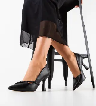 Pantofi cu toc Kimol Negri 2 imagine