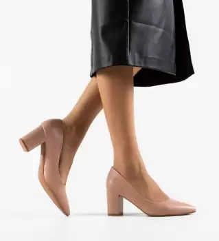 Pantofi cu toc Mylkay Roz imagine