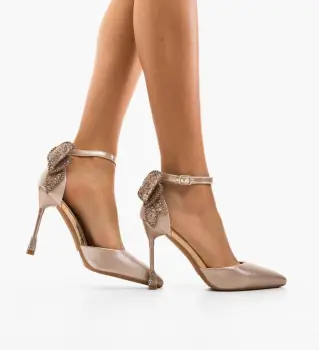 Pantofi cu toc Ozkale Aurii imagine