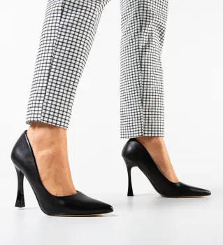 Pantofi cu toc Pakun Negri imagine