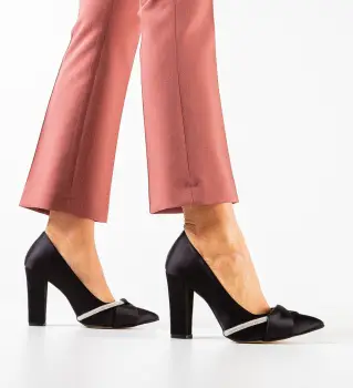 Pantofi cu toc Roka Negri imagine