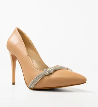 Pantofi cu toc Shykdem Nude imagine