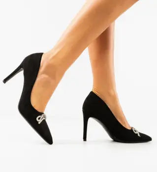 Pantofi cu toc Tarsay Negri imagine