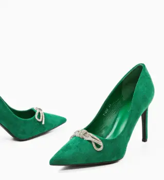 Pantofi cu toc Tarsay Verzi imagine