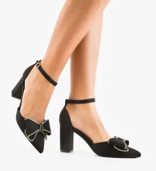 Pantofi cu toc Undya Negri imagine