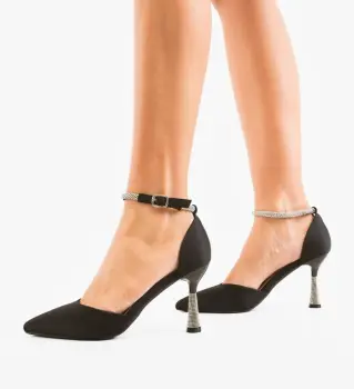 Pantofi cu toc Ydeu Negri imagine