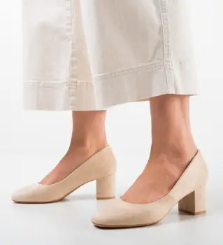 Pantofi Dalex Bej imagine