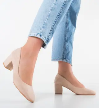 Pantofi Dalex Nude imagine