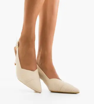 Pantofi dama Aadam Bej imagine