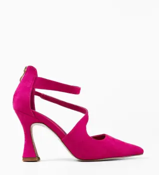 Pantofi dama Abdur Fuchsia imagine