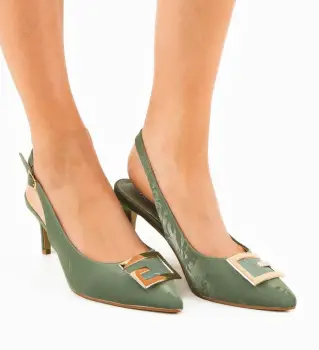 Pantofi dama Addab Verzi imagine