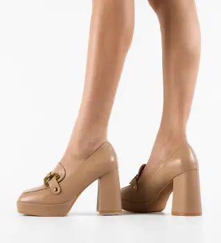 Pantofi dama Adige Nude imagine