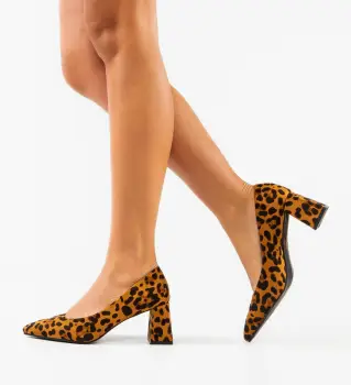 Pantofi dama Adria Animal Print imagine