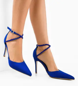 Pantofi dama Aidan Albastri 2 imagine