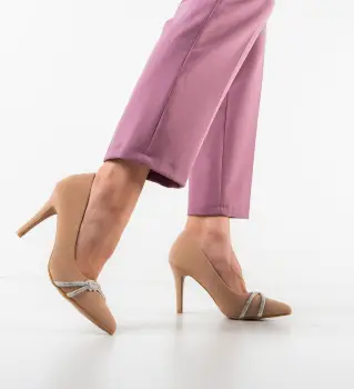 Pantofi dama Ajan Bej imagine