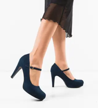 Pantofi dama Ajano Bleumarin imagine