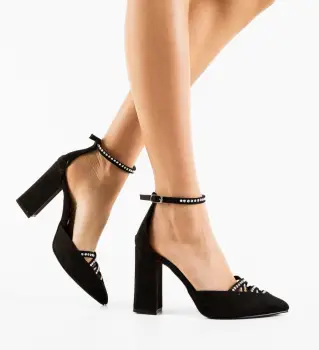 Pantofi dama Alcho Negri 3 imagine