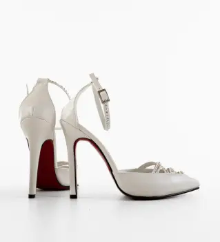 Pantofi dama Alchonya Albi imagine