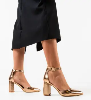 Pantofi dama Alejandro Bronze imagine