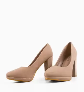 Pantofi dama Alia Bej imagine