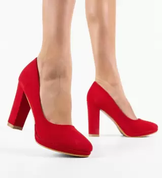 Pantofi dama Alia Rosii imagine