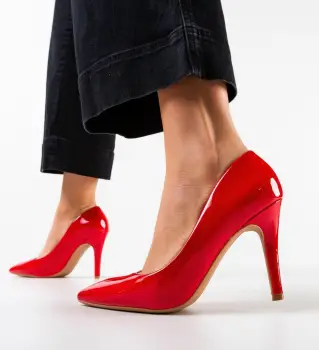 Pantofi dama Amanda Rosii imagine