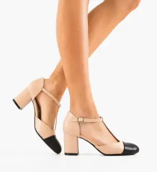 Pantofi dama Ambe Bej imagine