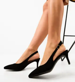 Pantofi dama Amdoryt Negri imagine