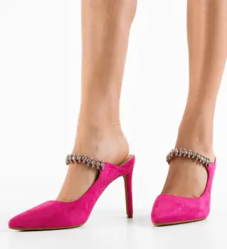 Pantofi dama Anat Fuchsia imagine