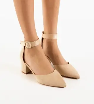 Pantofi dama Anerose Bej imagine