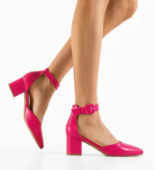 Pantofi dama Anerose Fuchsia imagine