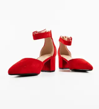 Pantofi dama Anerose Rosii imagine