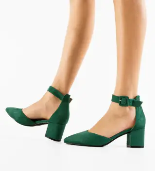 Pantofi dama Anerose Verzi imagine