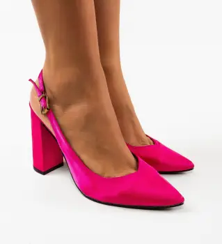 Pantofi dama Anhelina Fuchsia imagine