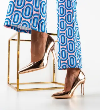 Pantofi dama Aple Roze imagine