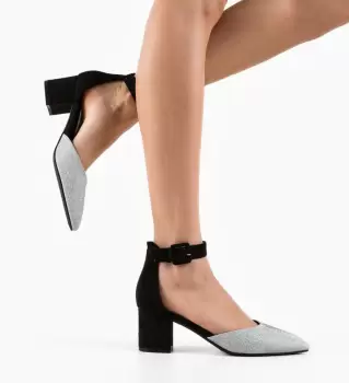 Pantofi dama Arbeu Argintii imagine