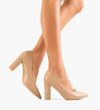 Pantofi dama Athena Nude imagine