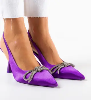 Pantofi dama Atlanta Mov imagine