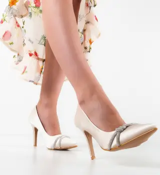 Pantofi dama Auzo Bej imagine