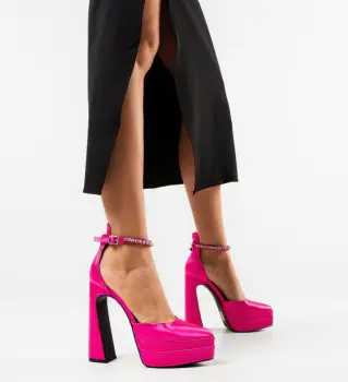 Pantofi dama Baldwin Fuchsia imagine