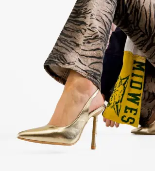 Pantofi dama Bates Aurii imagine