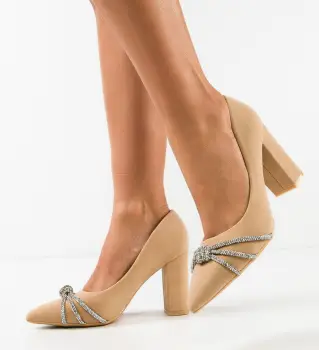 Pantofi dama Baylor Bej imagine