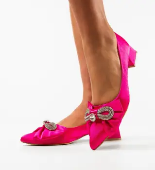 Pantofi dama Bellomo Fuchsia imagine